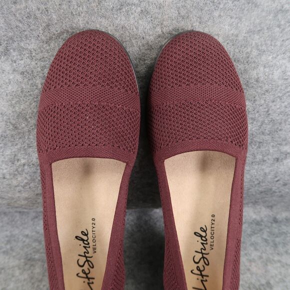 LifeStride Shoes Womens 7.5 Ballet Flat Loafers Slip On Career Classic Comfort - Picture 9 of 14